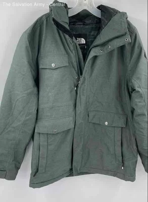 The North Face Mens Green Long Sleeve Full-Zip Hooded 3-in-1 Jacket Size Medium - Image 1 of 4