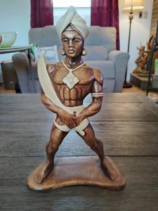 MCM 1970s ARABIAN SULTAN 12" FIGURINE - Picture 1 of 3