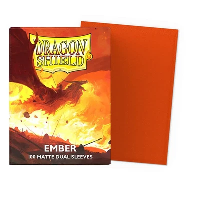 Dragon Shield: Ember - Matte Dual Sleeves - Standard Size - Bild 1 von 2