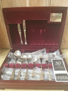 ONEIDA ALVESTON Stainless Steel 44 Piece Canteen of Cutlery Set - Unused - Picture 1 of 10