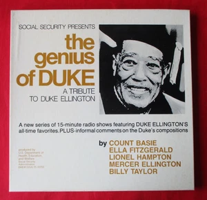 DUKE ELLINGTON Genius of Show #105-#117 Box Set 7x LP JAZZ radio transcription - Picture 1 of 5