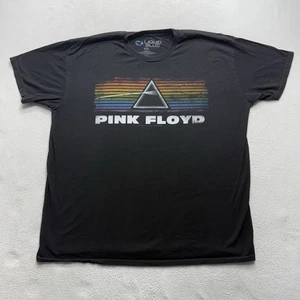 Liquid Blue Pink Floyd Dark Side of the Moon black band tee size 2XL - Picture 1 of 6