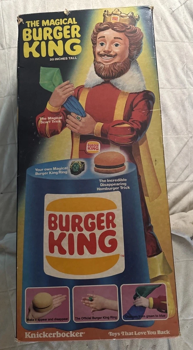 貴重！70s バーガーキング人形BURGERKING アメリカアンティークUSA Original Burger King Advertising for sale | eBay
