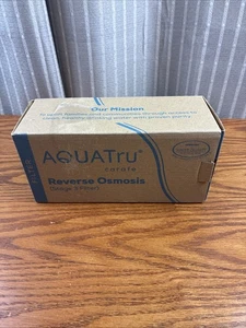 AQUA TRU Carafe AT100 2-Stage Reverse Osmosis Filter New! - Picture 1 of 4