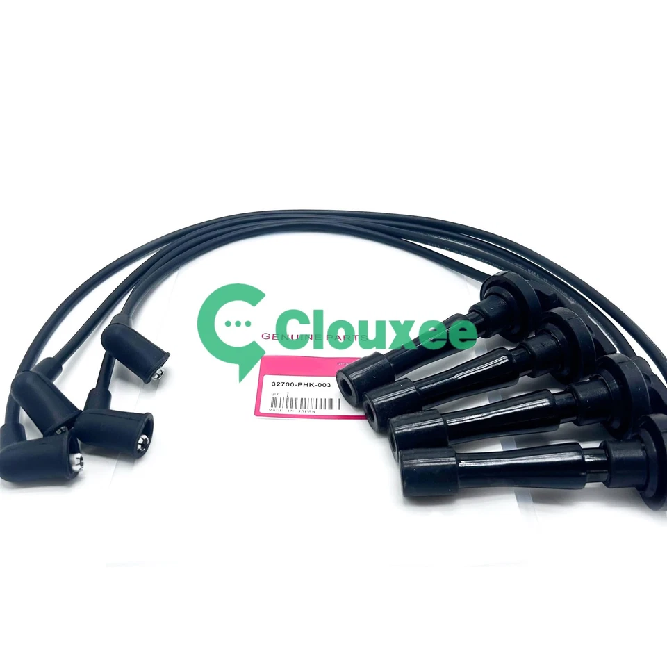 4x For 1990-2001 Honda CR-V 97-01 Acura Integra L4 1.8L 2.0L Spark Plug Wire Set Foto 1 de 4