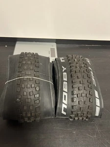 NUEVO Juego de neumáticos plegables Schwalbe Nobby Nic 26x2,35" 60-559 Addix Performance TLR - Imagen 1 de 4