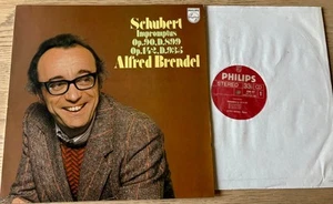 PHILIPS 9500 357 SCHUBERT IMPROMPTUS OP 90/142 PIANO LP BRENDEL (1980) EX++ (RE) - Picture 1 of 2