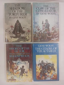 The Book the New Sun Gene Wolfe Complete Set BCE Timescape HC Shadow Torturer VG - Imagen 1 de 24