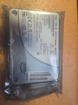 Intel DC S3510 800GB SSD SATA III SSDSC2BB800G6 SSDSC2BB800G601 0 days 0 h *READ - Image 1 of 4
