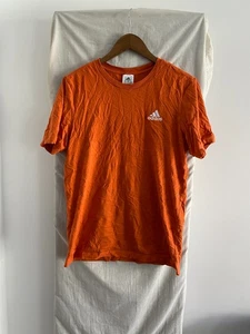 ADIDAS Orange Short Sleeve T Shirt Size S - Picture 1 of 4