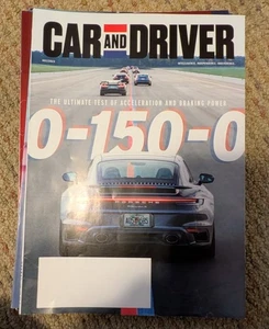 CAR AND DRIVER DECEMBER 2023 MAGAZINE 0-150-0 GOOD CONDITION FREE SHIPPING - Picture 1 of 1