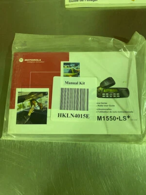 Motorola CDM1550LS+ Radio User Manual no. HKLN4015E 6881094C79-D - Image 1 of 3