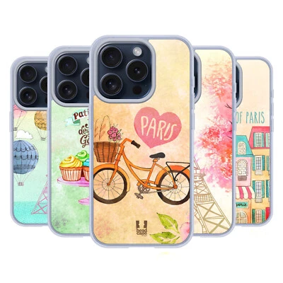 HEAD CASE DESIGNS I DREAM OF PARIS SOFT GEL CASE FOR APPLE iPHONE PHONES - Image 1 of 4