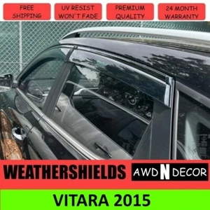Luxury Weathershields Weather Shields to suit Suzuki Vitara 2015-2023 - Foto 1 di 5