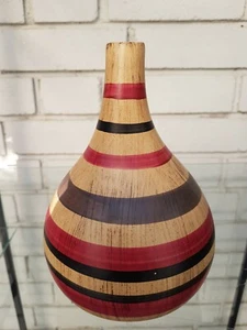 Dekovase Keramik , mehrfarbig, Afrika Style - Bild 1 von 2