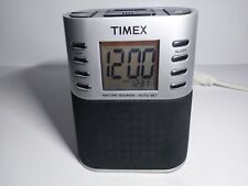 pre-owned TIMEX T308S Preset Tuning Clock Radio w/ auto-set Nature Sounds