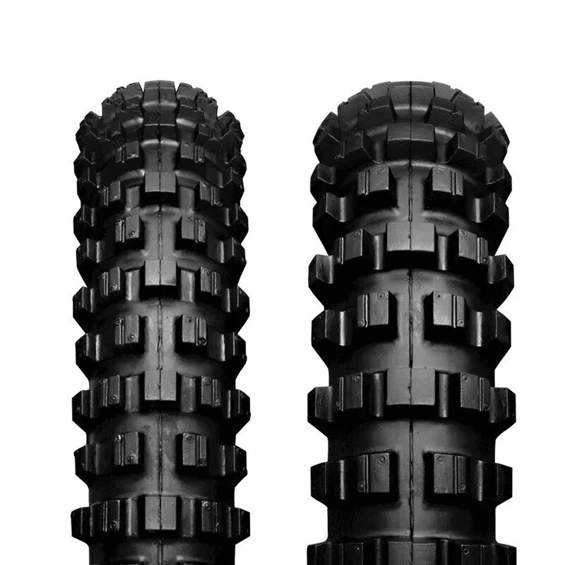2.50-14 & 3.00-12 IRC GS-45F Tire Set Kawasaki KLX110,KLX110R,KLX110L,KLX110RL Foto 1 de 1