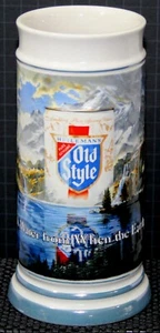 1985 Heileman Brewing Old Style Beer Ceramic Stein - Ltd. Edition - Picture 1 of 5