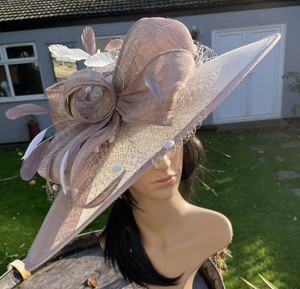 تجهيز taupe wedding hats 