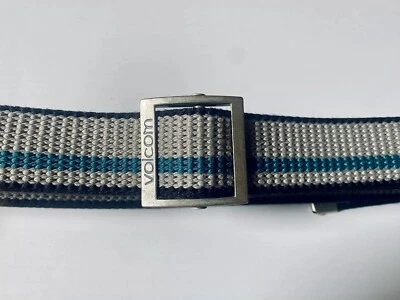 Volcom Belt - Size Medium - Gray and Teal - Vintage - Early 2000’s - Image 1 of 3