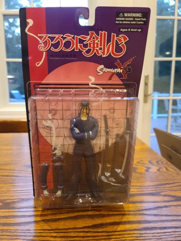 Toycom Rurouni Kenshin Samurai X SAITO HAJIME Figure NIB - Free Shipping Cover