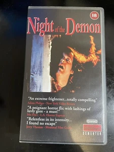 Night of the Demon VHS Video Tape - Tested - Picture 1 of 3