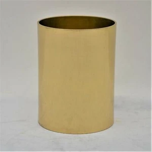 + Brand New Solid Brass Socket for 1 1/2" Diameter Candle + 5/16-18 Thread Size - Picture 1 of 4