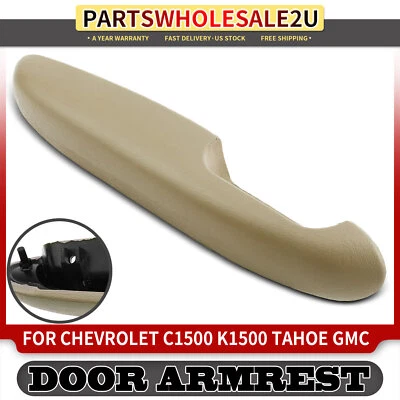 New Front Left Door Armrest for Chevy Tahoe C1500 K1500 GMC Yukon C3500HD K3500 - Image 1 of 4