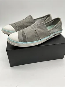 Columbia Womens Size 10 Vulc n Vent Gray Slip On Casual Loafers Sneakers Flats - Picture 1 of 15