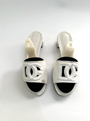 Dolce & Gabbana DG-logo sandalias de cuero talla 35,5 EU Foto 1 de 4