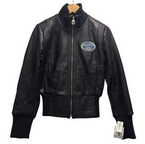 Disney Hollywood Studios American Idol Giacca Bomber Topolino Pelle Donna Taglia S - Foto 1 di 9