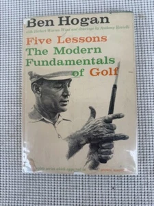 Fünf Lektionen Die modernen Grundlagen des Golfsports von Ben Hogan 1957 1. Auflage Hardcover - Bild 1 von 11