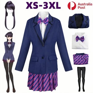 Komi Can't Communicate Komi Shoko Cosplay Amine Wig JK Uniform Halloween Party - Bild 1 von 12