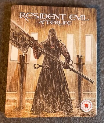 Resident Evil Afterlife 2010 Blu-ray Steelbook Movie, Zombie Apocalypse **RARE** - Image 1 of 2