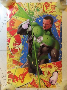 1992 Green Lanter Mosaic 34" X 22" poster by Cully Hamner & Dan Panosian - Picture 1 of 4