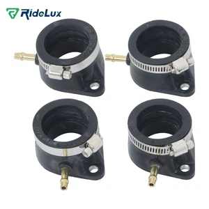 Carburetor Intake Manifold Rubber Boots For Kawasaki Z1 KZ900 KZ1000 1973-1980 - Picture 1 of 6