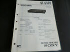 Original Service Manual Schaltplan Sony St S370