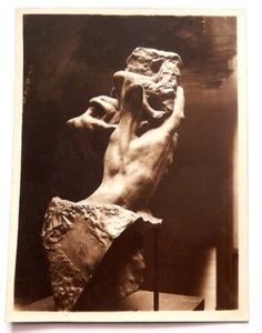 C-1915 Auguste RODIN ORIGINAL FOTO PIERRE CHOUMOFF - DIE HAND GOTTES SKULPTUR - Bild 1 von 5