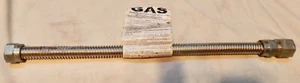 Conector de Gas Flexible LP/NG Dormont 16 ̈ L SS 3/4 ̈ OD 1/2 ̈ ID y 1 Montaje 281U - Imagen 1 de 6