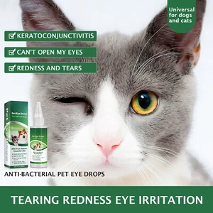 60ml Dog Eye Wash Cleaning Tear Streaks Removing Eye Stains Relieving Dryness - Picture 1 of 15