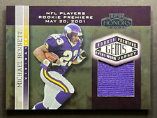 2001 Playoff Honors #202 Michael Bennett /725 Rookie Premiere Jersey RC