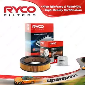 Ryco Oil Air Filter for Mitsubishi L200 Express 2000 Sirius 4cyl 2L 1984-1987 - Picture 1 of 2
