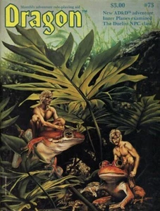 DRAGON MAGAZINE #73 VGC! TSR Dungeons Dragons D&D Module Game 1983 Adventure - Picture 1 of 2
