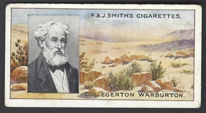 SMITH - EXPLORADORES FAMOSOS - #42 COL EGERTON WARBURTON - Imagen 1 de 2