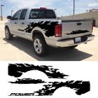 Pickup Side Bed Tailgate Truck Power Wagon Graphic Sticker For Ford F150 Dodge