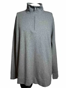 Vineyard Vines Men’s XB Gray Pullover 1/4 Zip Whale Embroidery NEW - AC - Picture 1 of 9