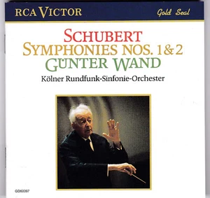Kölner Rundfunk-Sinfonie-Orchester, Günter Wand - Schubert: Symphonien Nos.1 & 2 - Bild 1 von 2