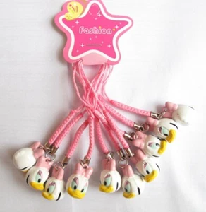 New 60 pcs Cartoon Duck Jingle Bells Lanyard DIY Making Accessories keychians - Picture 1 of 1