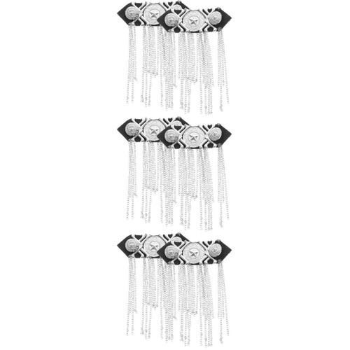 VETEMENTS 3 Pezzi Cappotto Scapola Gioielli Uomo Spille per Abbigliamento Nappa Spalla Distintivo