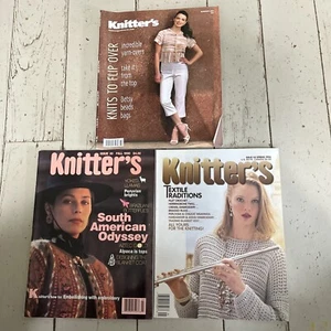 3 Knitter’s Magazines From Fall 1990, Spring 1994 & Summer 2007 - Picture 1 of 13